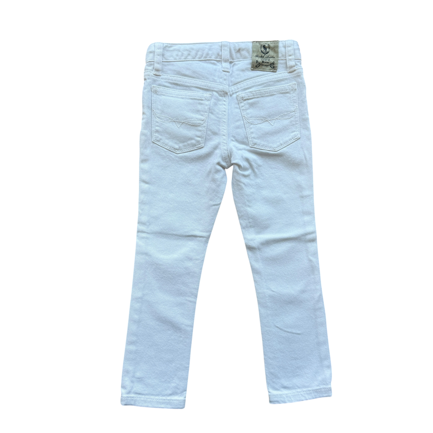 Jeans bianchi mod. Bowery skinny Ralph Lauren - 3 anni