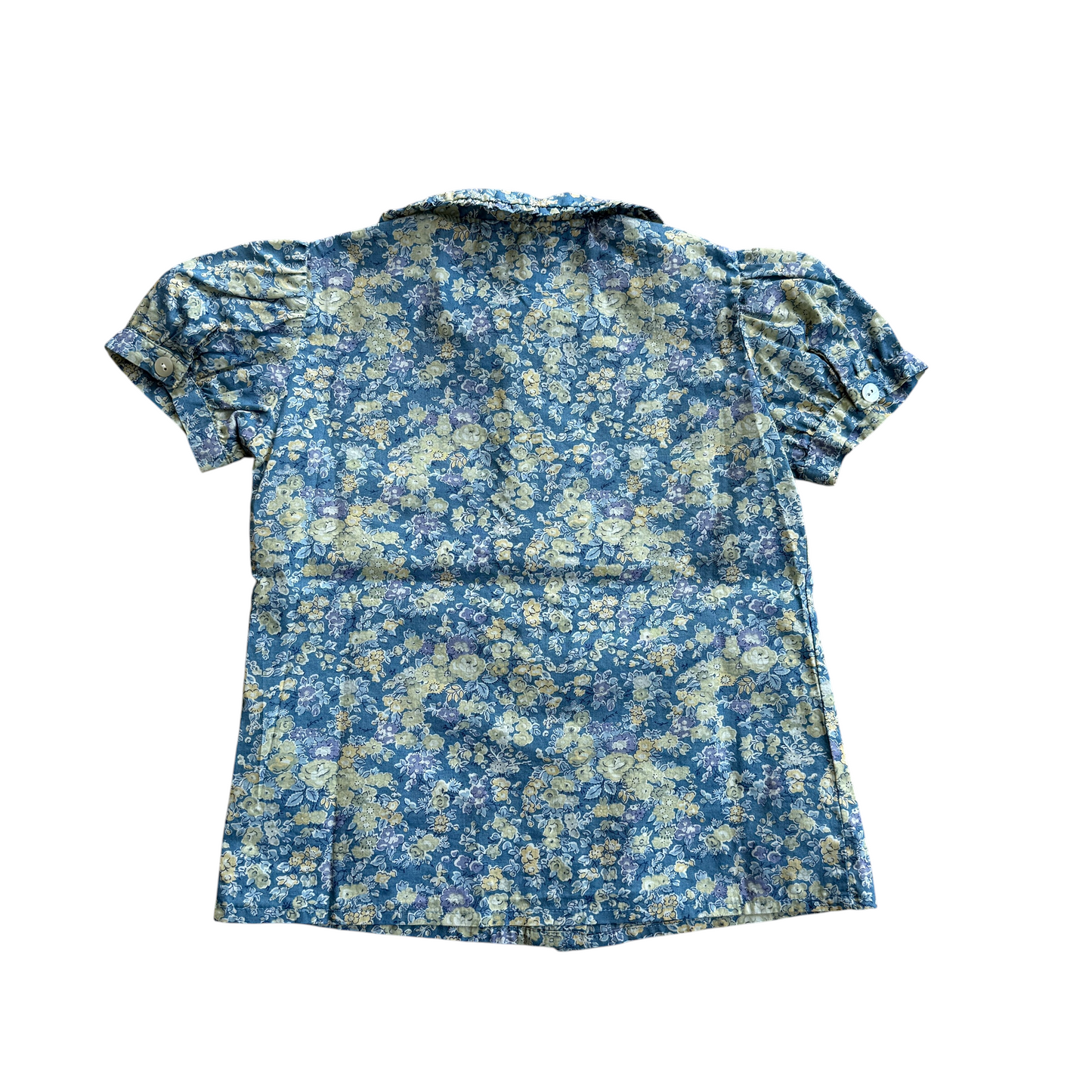 Camicia manica corta liberty Nicoletta Fanna - 2 anni