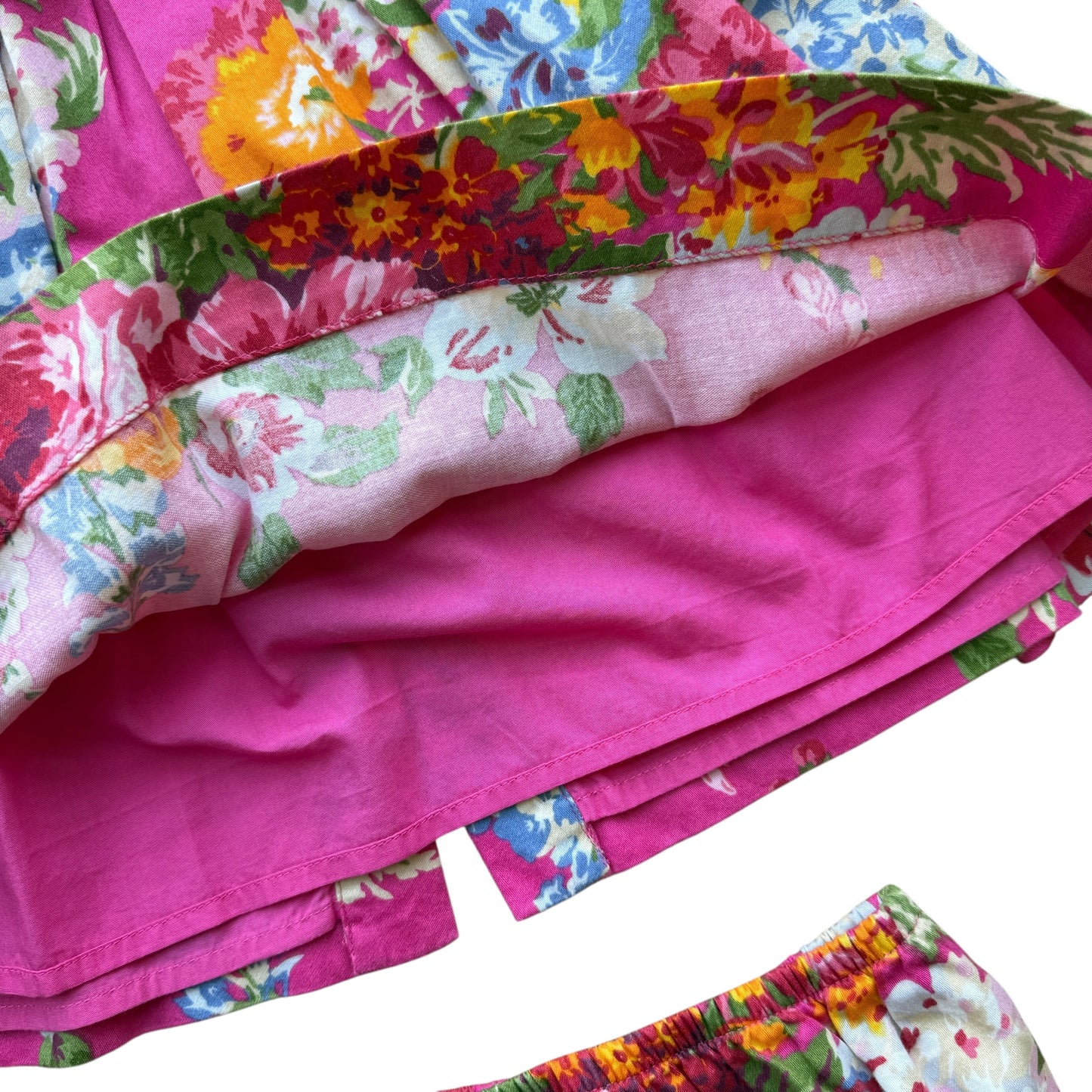 Abito Fiori con Coulotte Ralph Lauren - 12 mesi