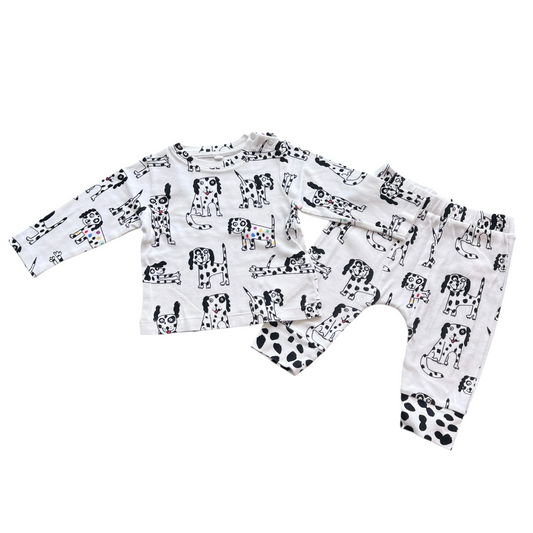 Pigiama stampa cagnolini Stella McCartney - 9 mesi