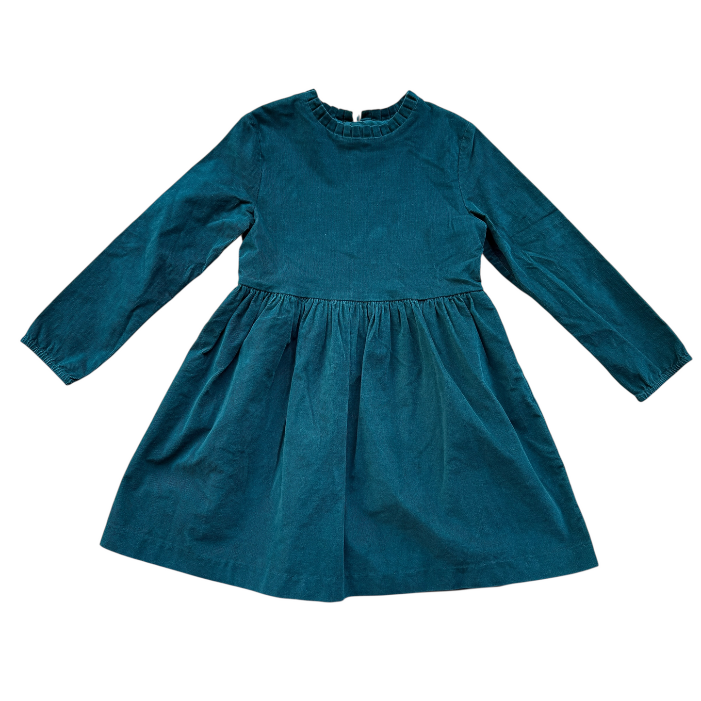 Abito microvelluto petrolio Jacadi - 5 anni