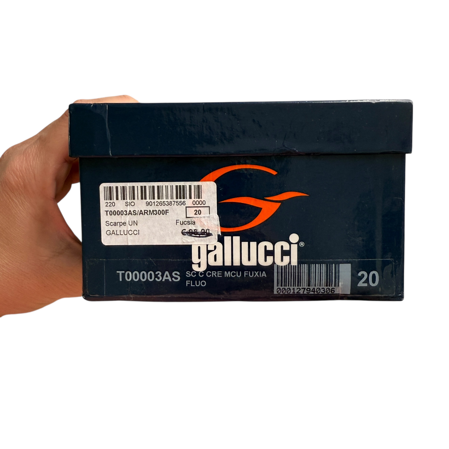 Pantofole pelose Gallucci NUOVE - numero 20