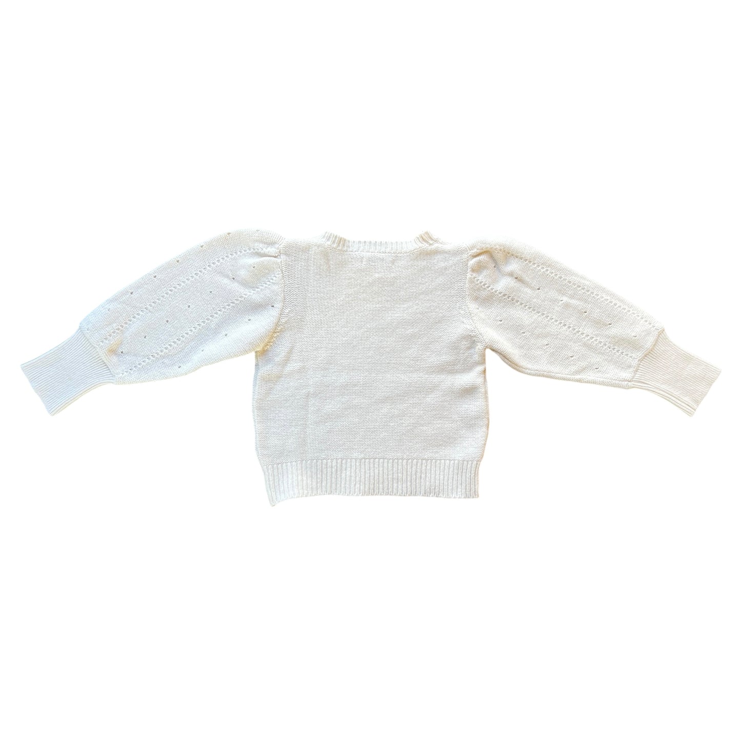 Maglione 80% lana traforato The New Society - 4 anni