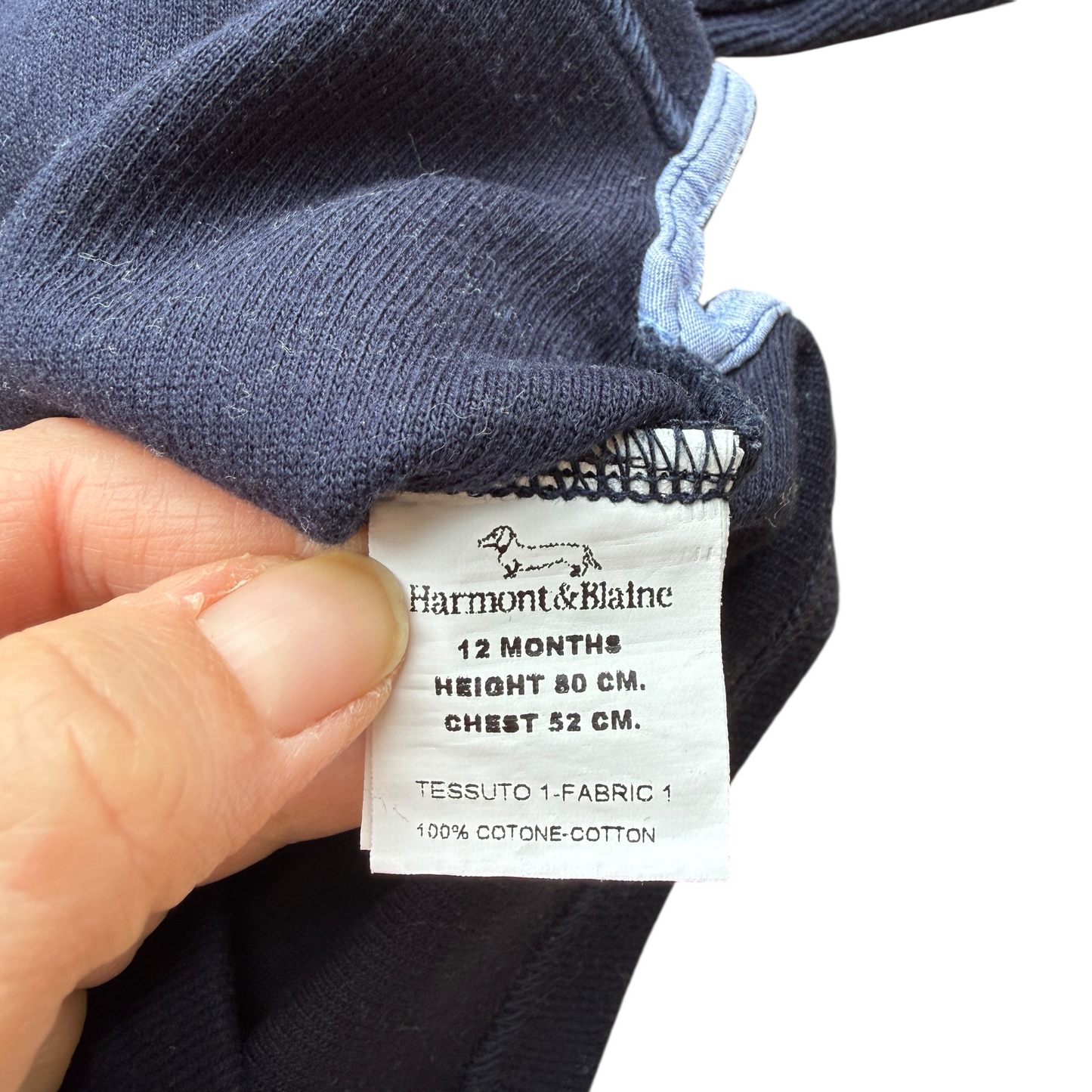 Polo caldo cotone Harmont & Blaine - 12 mesi