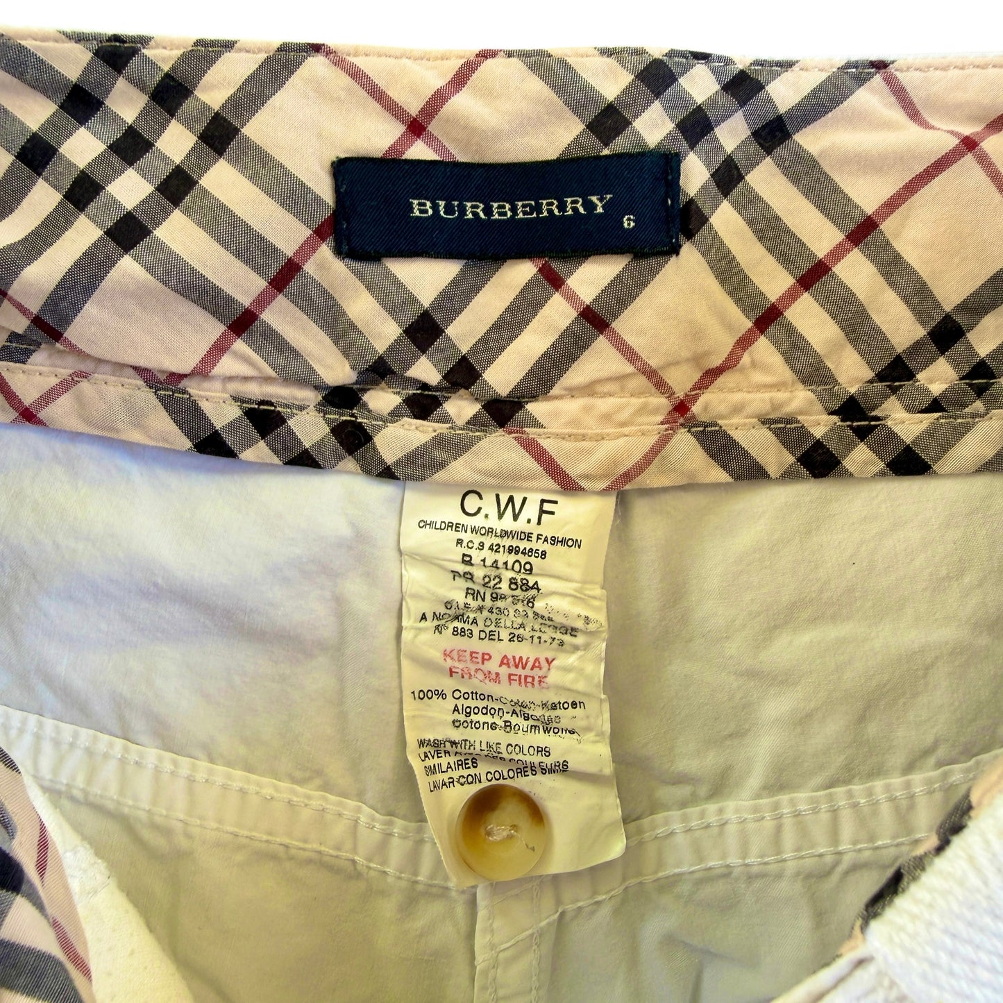 Burberry light pink dress - 12 months