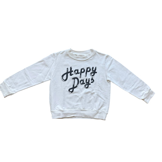 Felpa leggera Happy Days Fiorile - 2 anni