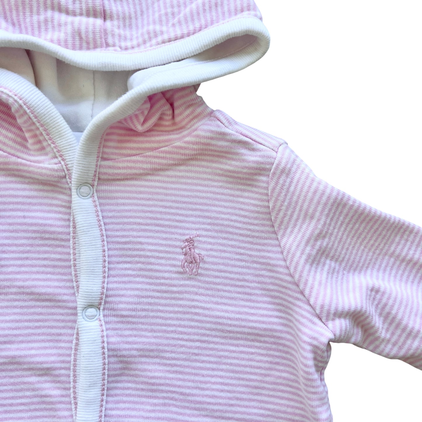Felpa cappuccio double face Ralph Lauren - 3 mesi