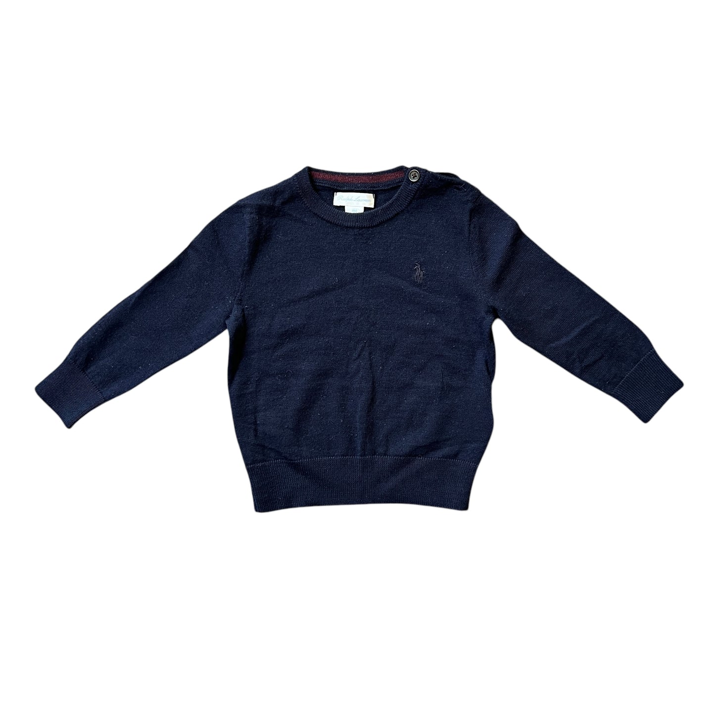 Maglione 100% lana sottile Ralph Lauren - 18 mesi