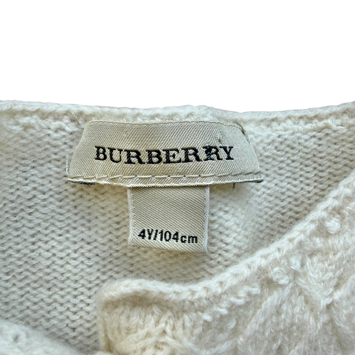 Cardigan coprispalle lana/angora Burberry - 4 anni
