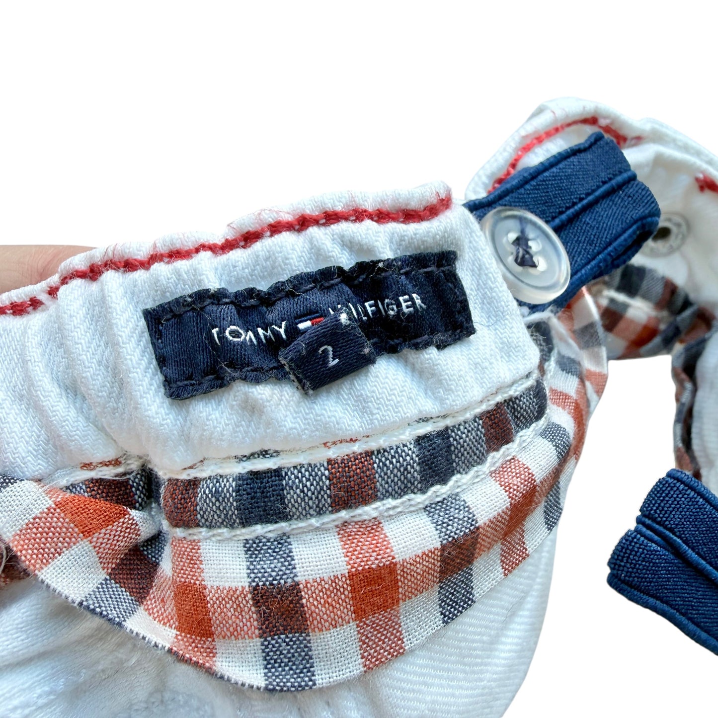 Jeans bianchi Tommy Hilfigher - 2 anni