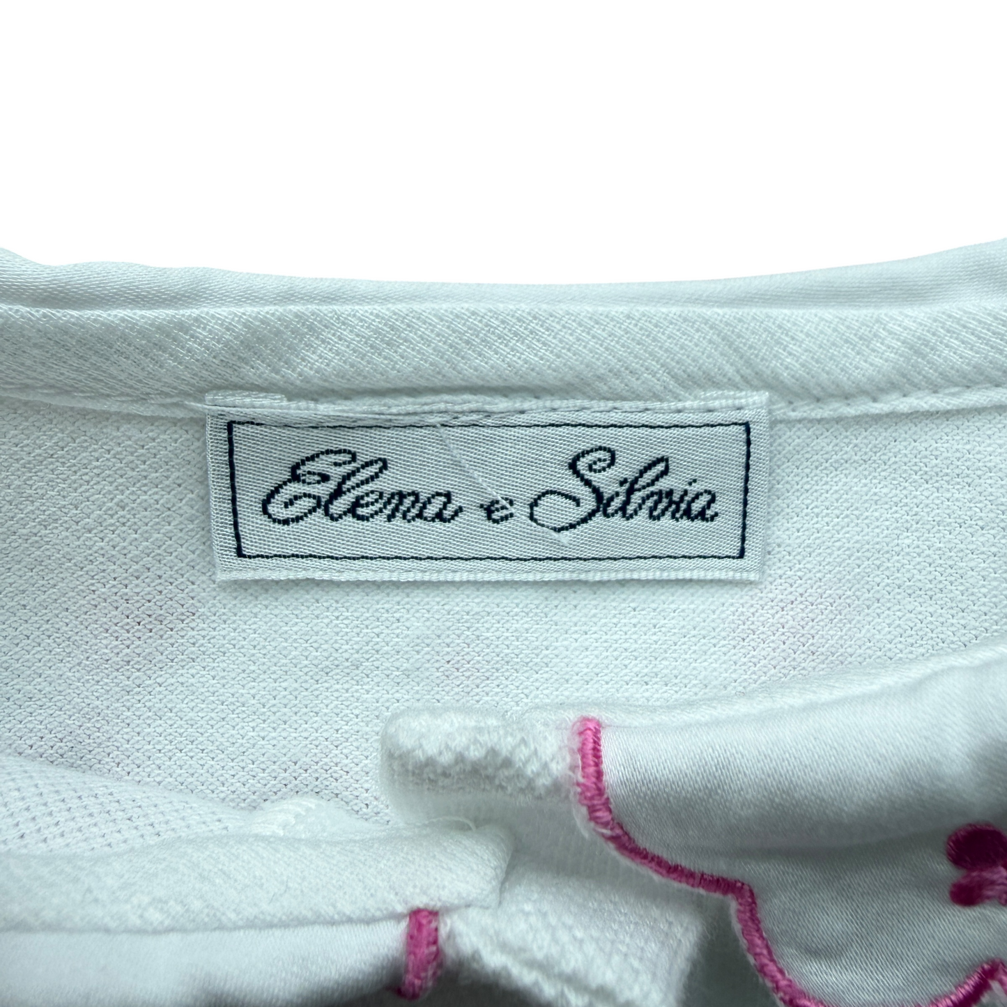 Polo Elena e Silvia bordo colletto fucsia - 8 anni (veste 6)