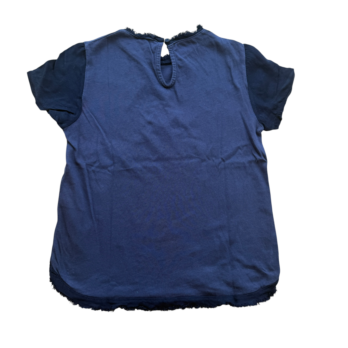 T-shirt blu cotone e viscosa Stella McCartney - 5 anni