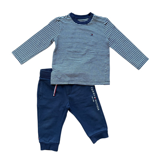 Set tuta leggera Tommy Hilfiger - 6/9 mesi