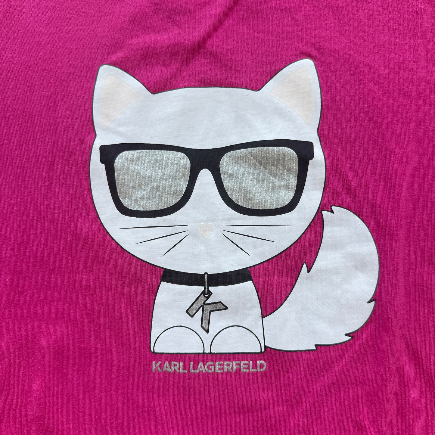 Abito fucsia Karl Lagerfeld - 7/8 anni
