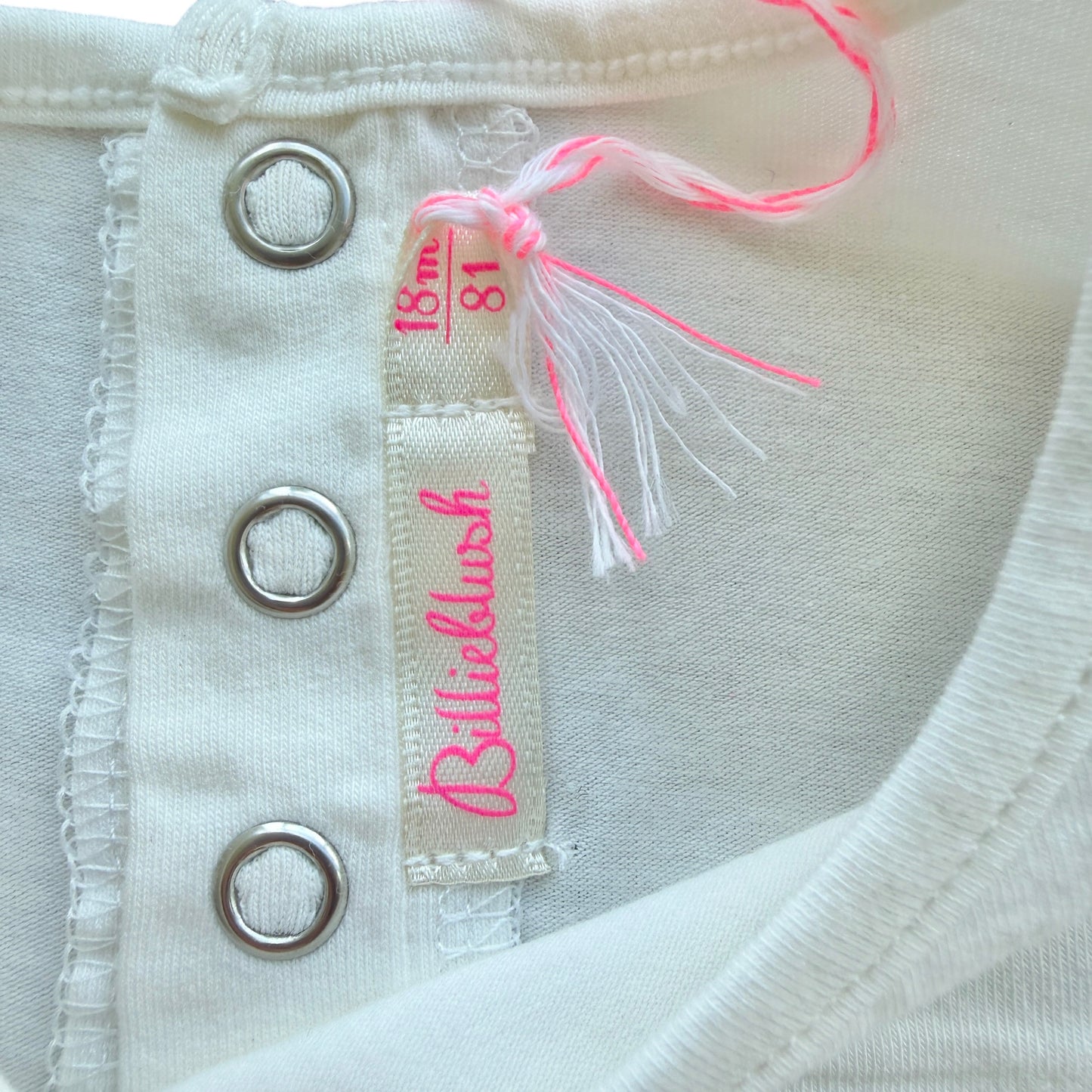 T-shirt Tulle e Paillettes Billieblush NUOVA - 18 Mesi