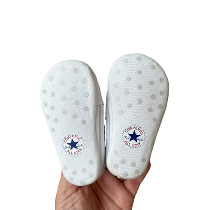 Scarpe con stelle Converse culla - numero 18