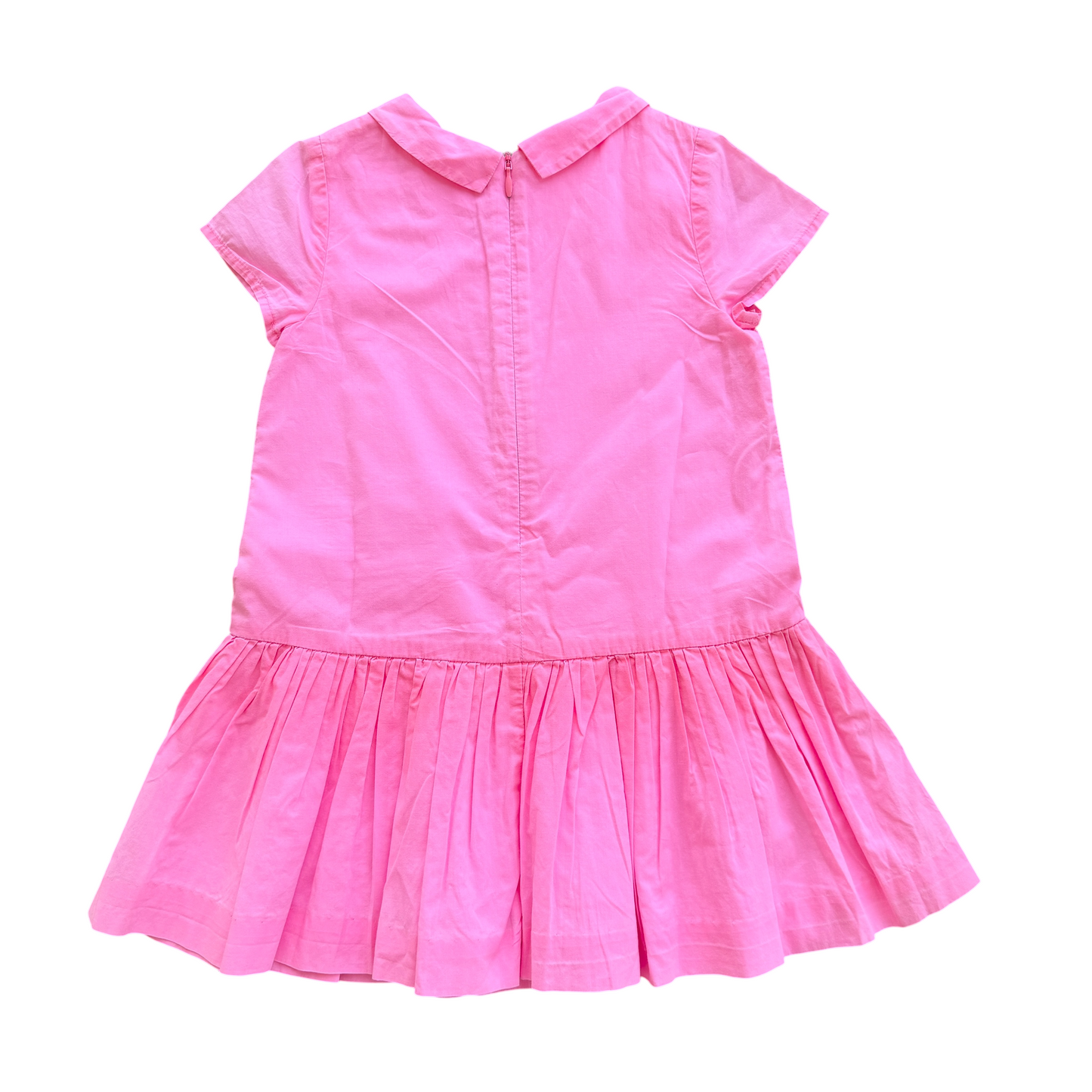Abito rosa fluo pastello Jacadi - 30/36 mesi