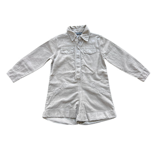 Tuta microvelluto con shorts Portami con Te - 2 anni
