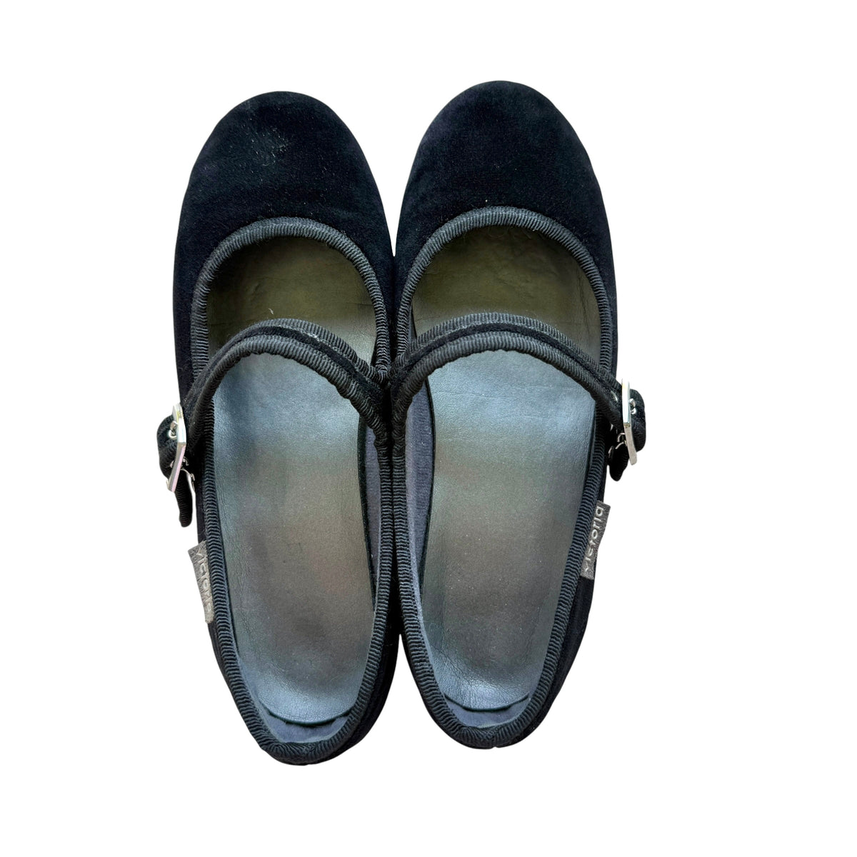 Ballerine Mary Jane velluto nero Victoria - numero 32