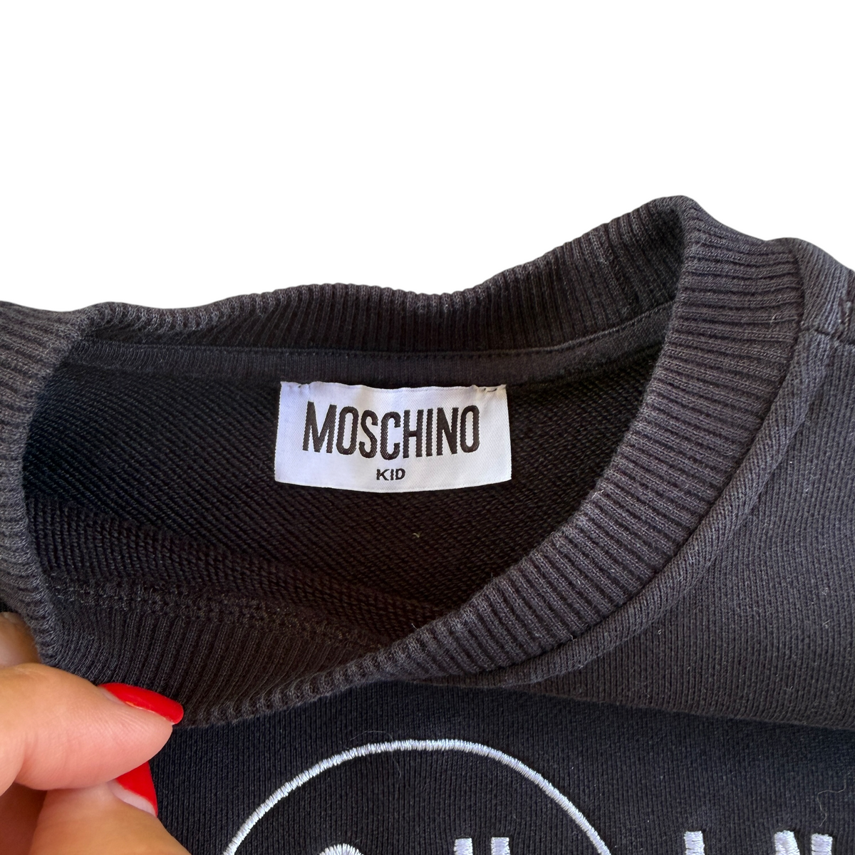 Felpa garzata Moschino - 4 anni