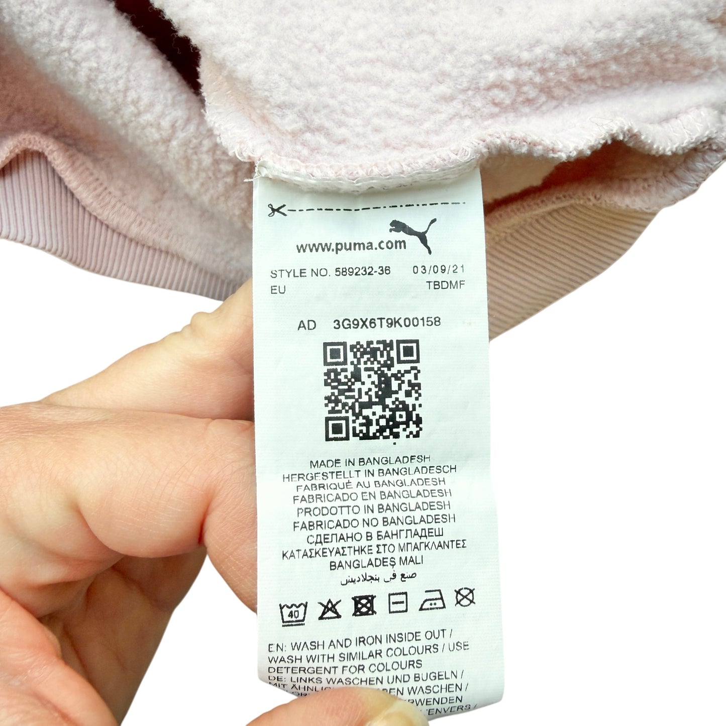 Felpa bambina Puma - 7/8 anni