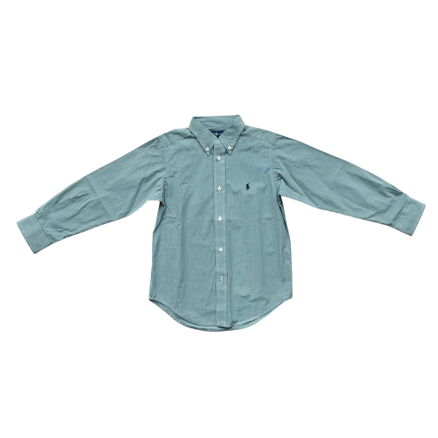 Camicia vichy verde Ralph Lauren - 6 anni