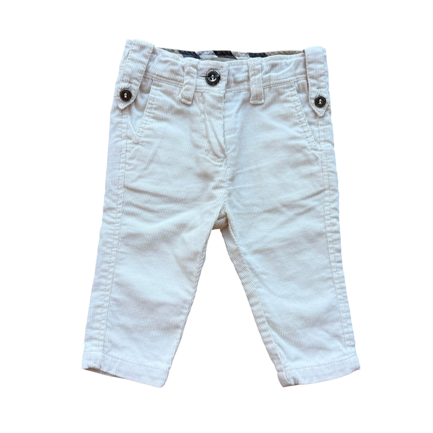 Pantaloni velluto slim Burberry - 6 mesi