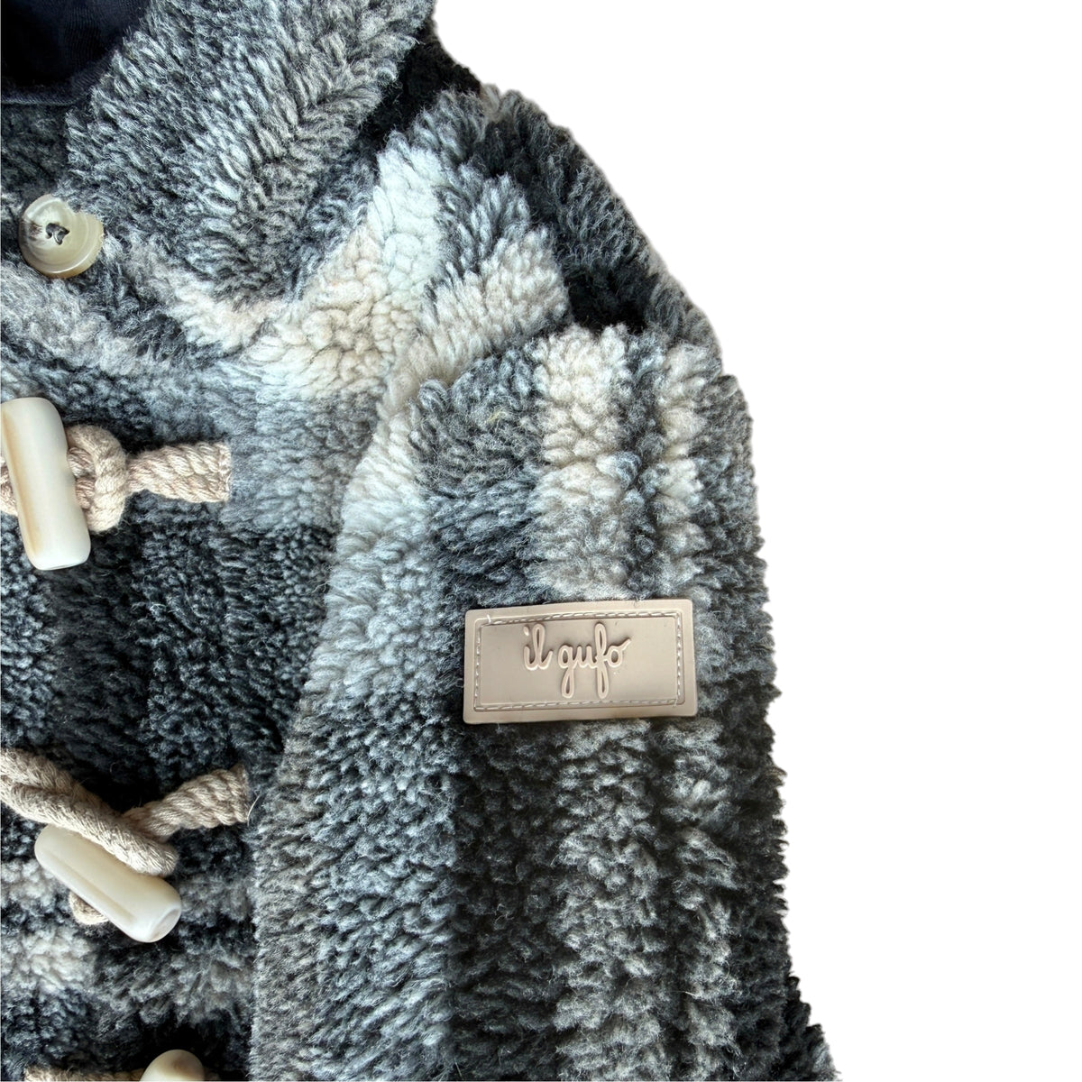 Giacca mod. Montgomery teddy Il Gufo - 12 mesi