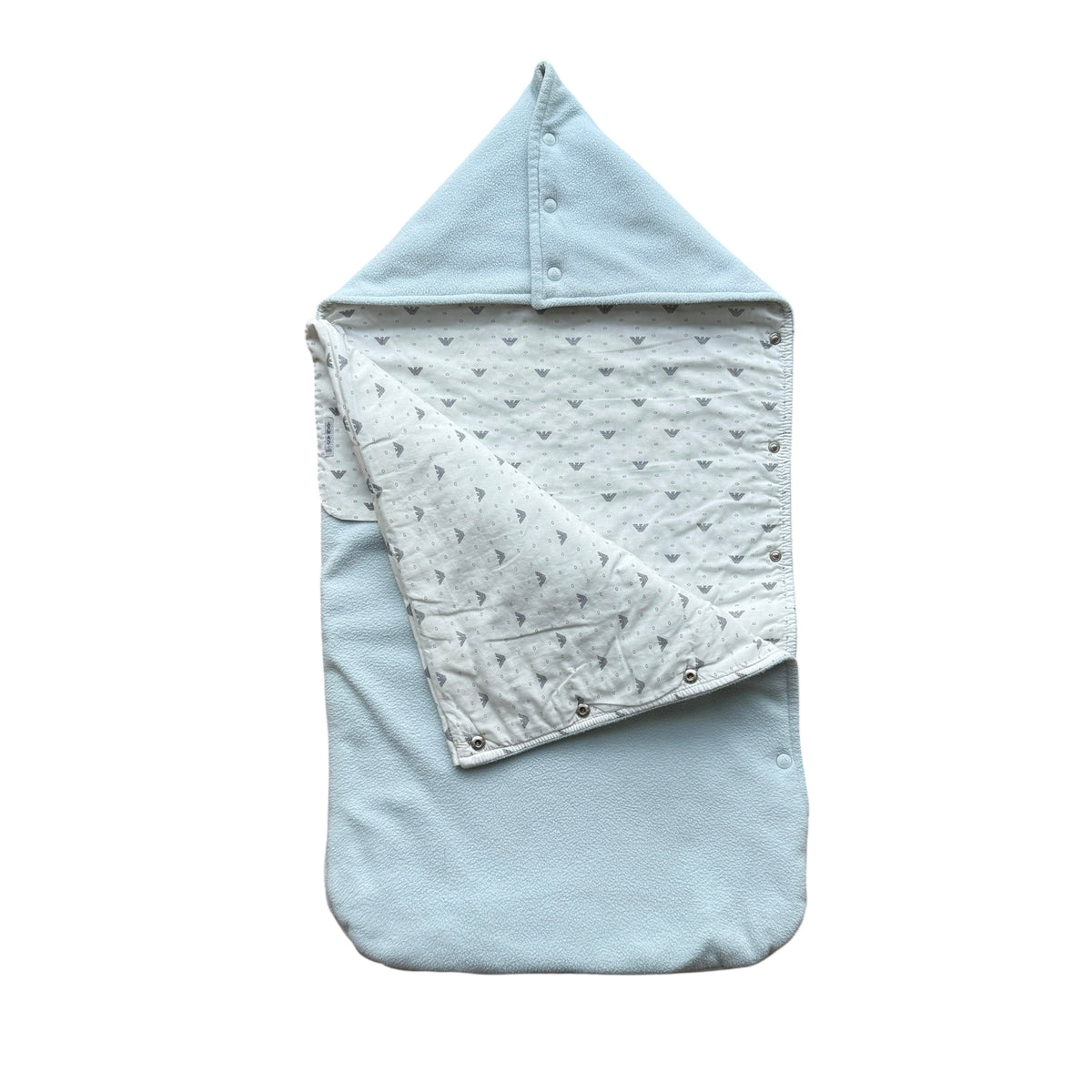Sacco Nanna in Pile Azzurro Armani Baby - 0/6 Mesi