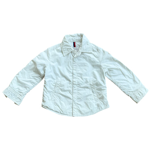 Giacca bianca modello camicia Moncler - 2 anni