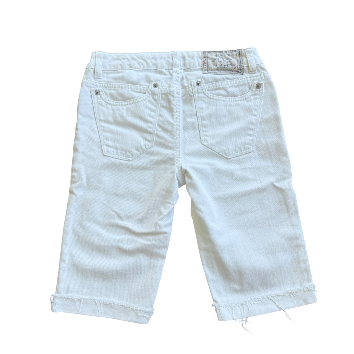 Bermuda jeans bianchi Ralph Lauren - 10 anni