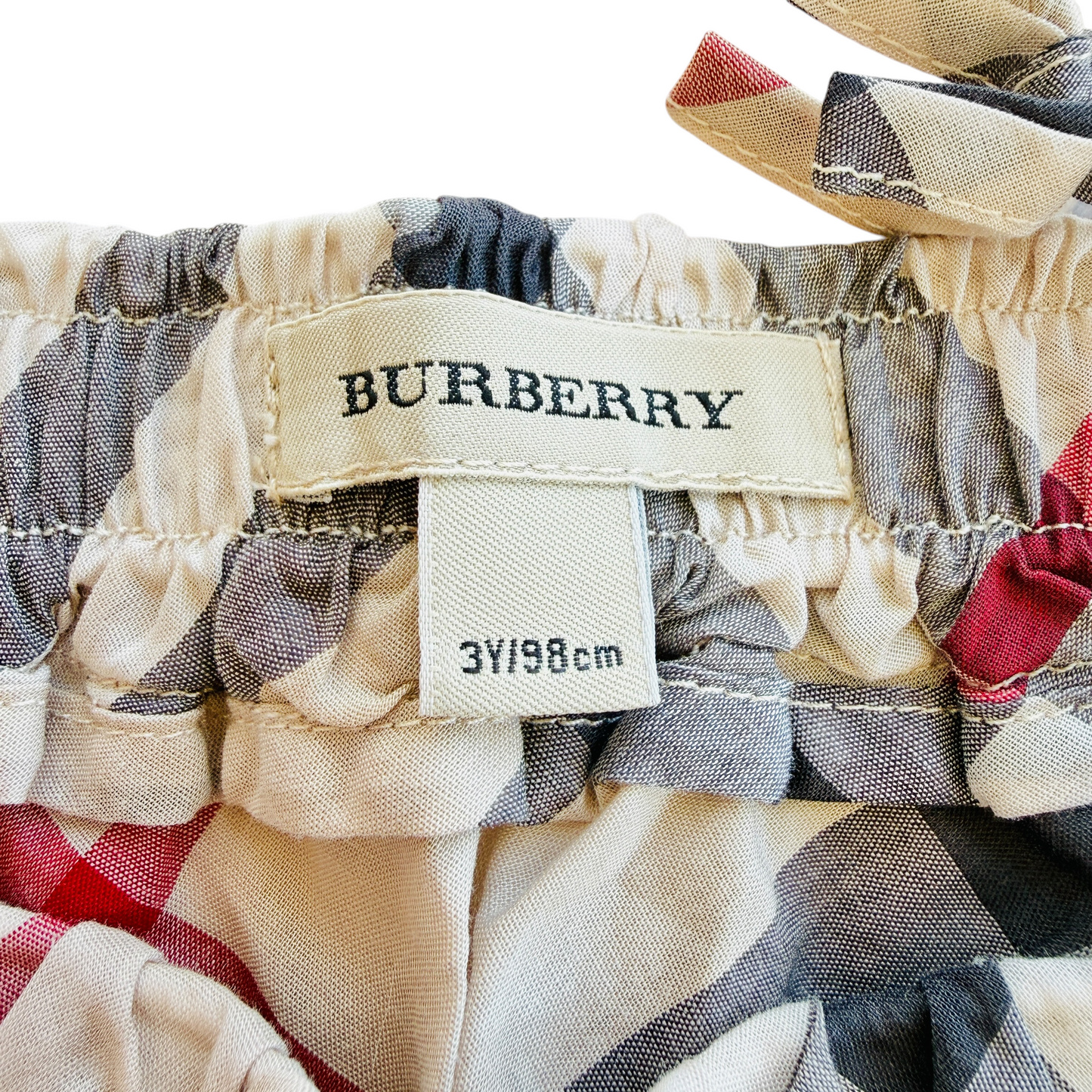 Bikini con volant Burberry - 3 anni