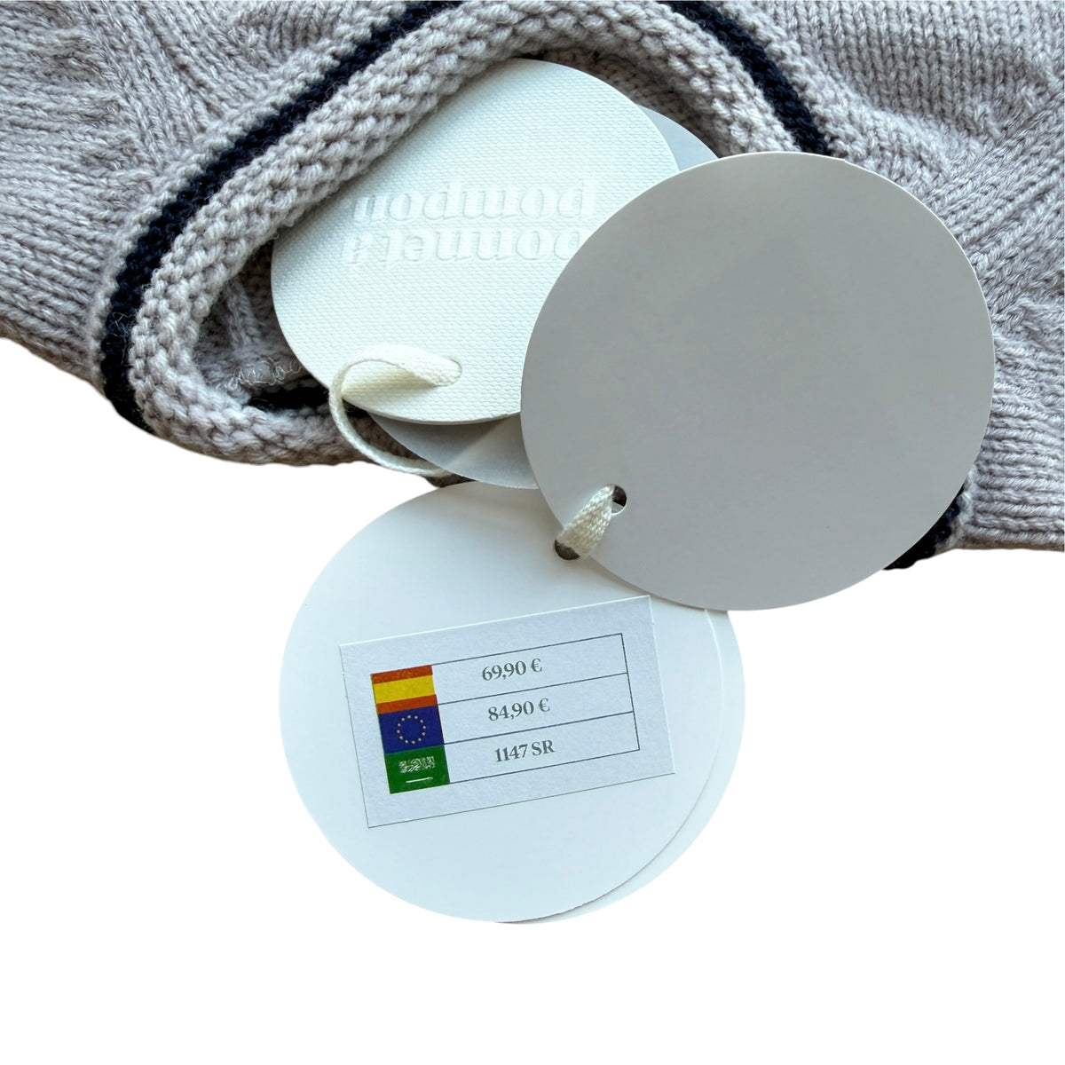 Maglioncino misto lana Bonnet à Pompon NUOVO - 12/18 mesi