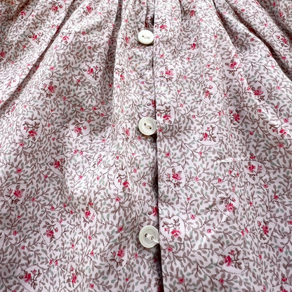 Blusa liberty con smock fatto a mano Bonpoint - 12 mesi