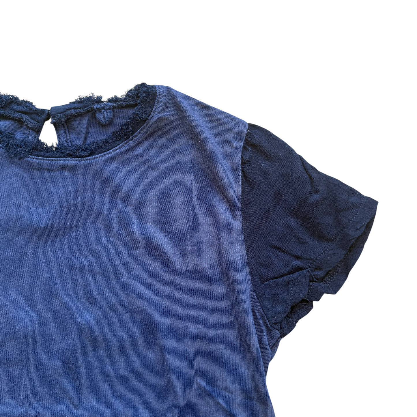 T-shirt blu cotone e viscosa Stella McCartney - 5 anni