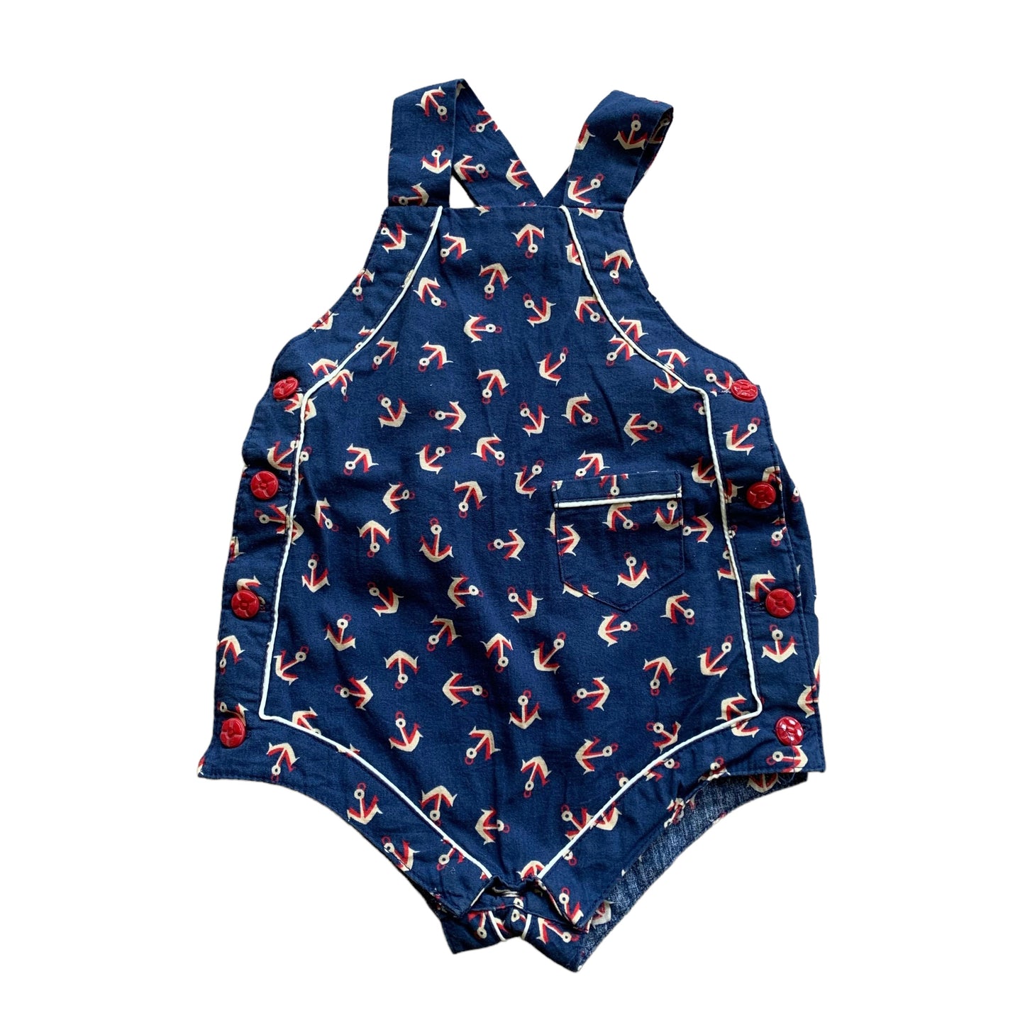 Salopette con ancore Ralph Lauren - 3 mesi