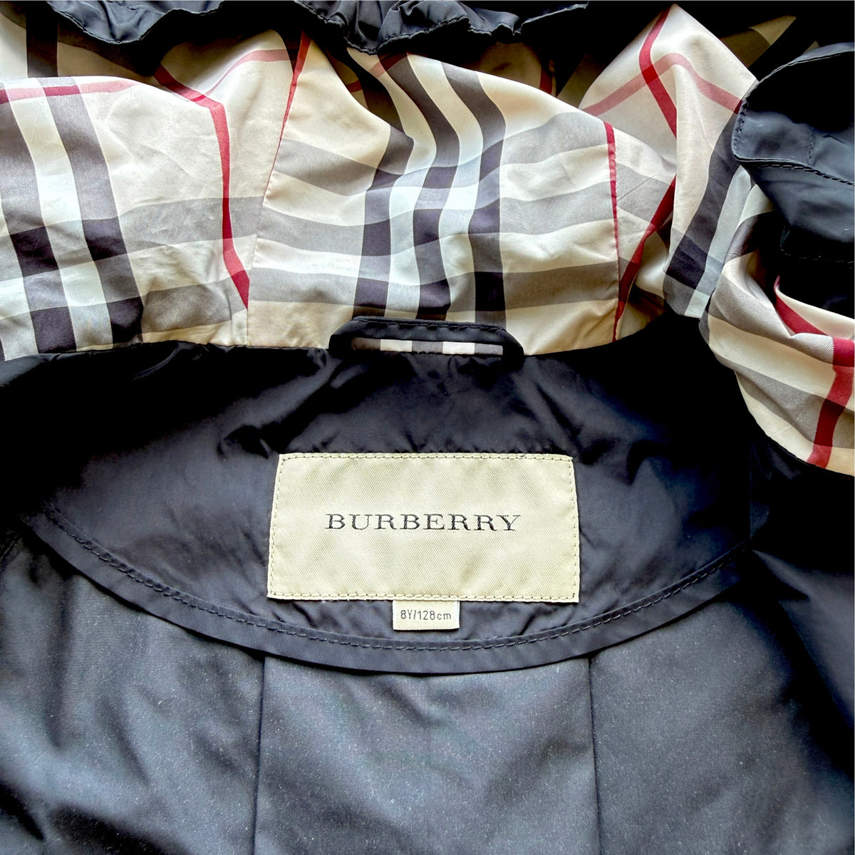 Trench leggero impermeabile Burberry - 8 anni