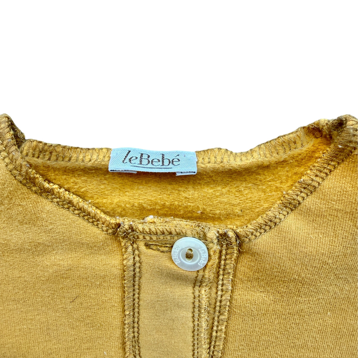 Cardigan felpa leggera senape Le Bebè - 9 mesi