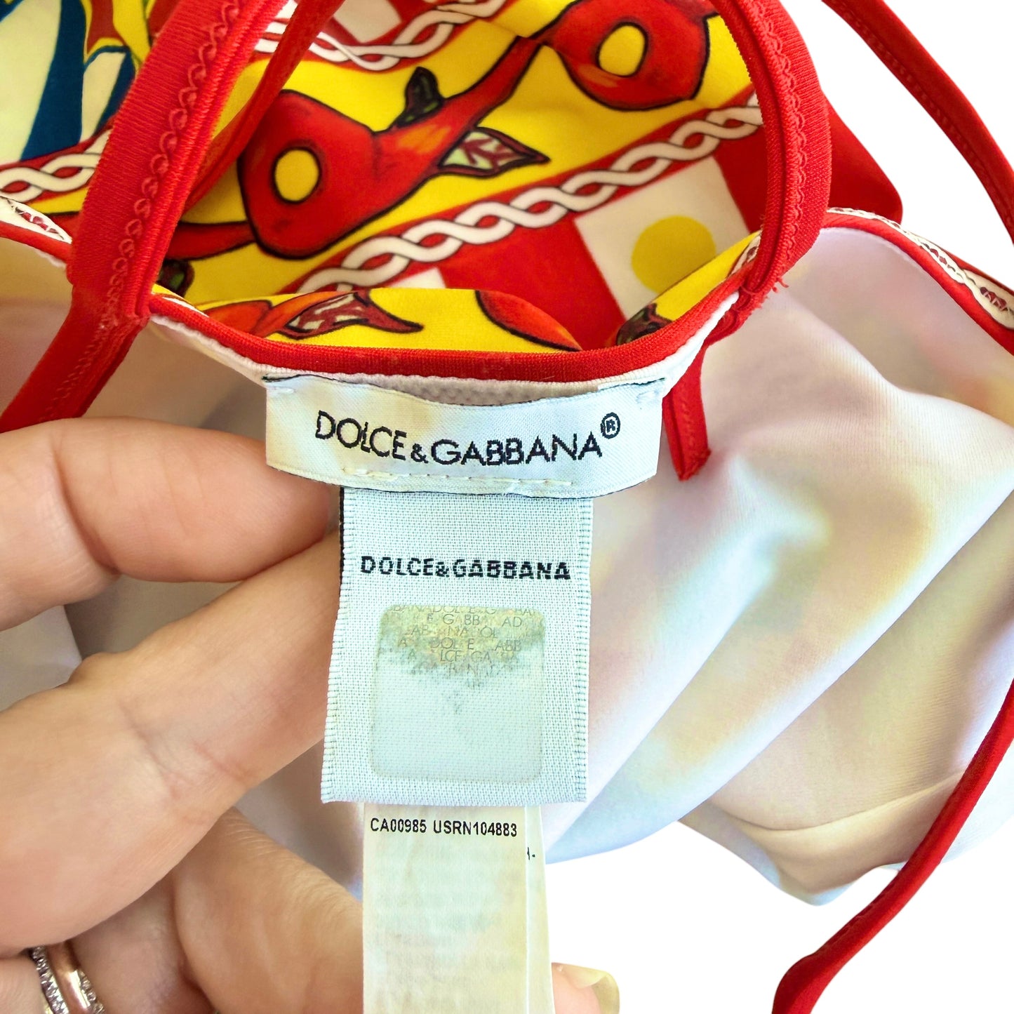 Costume Intero Carretto Siciliano Dolce&Gabbana - 8 Anni