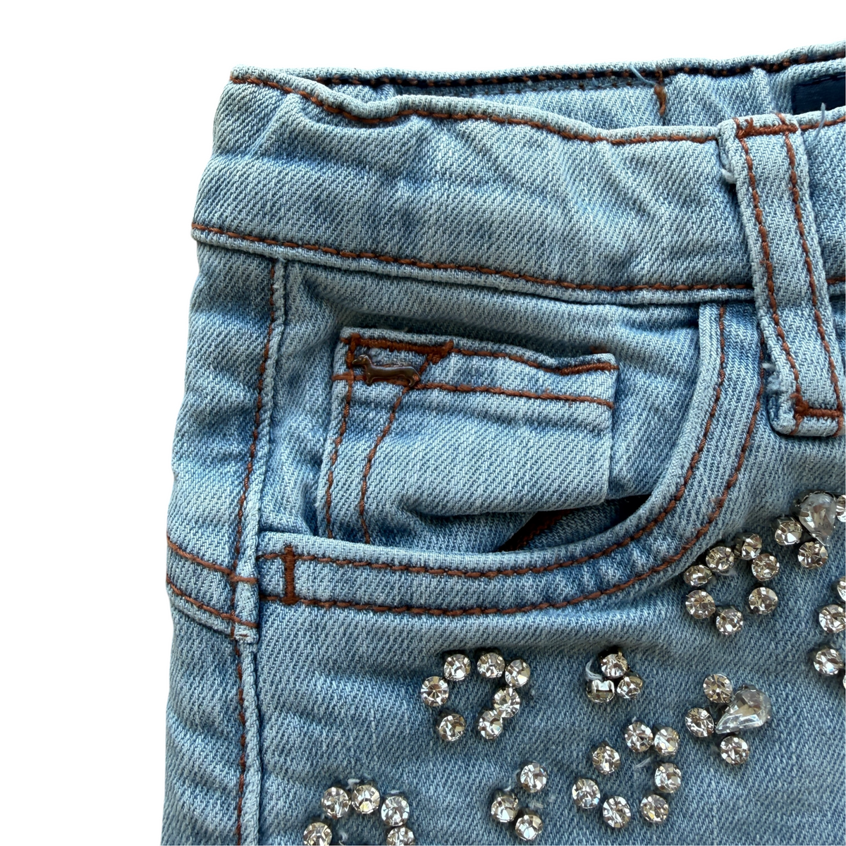 Jeans zampa con strass Harmont&Blaine - 4 anni