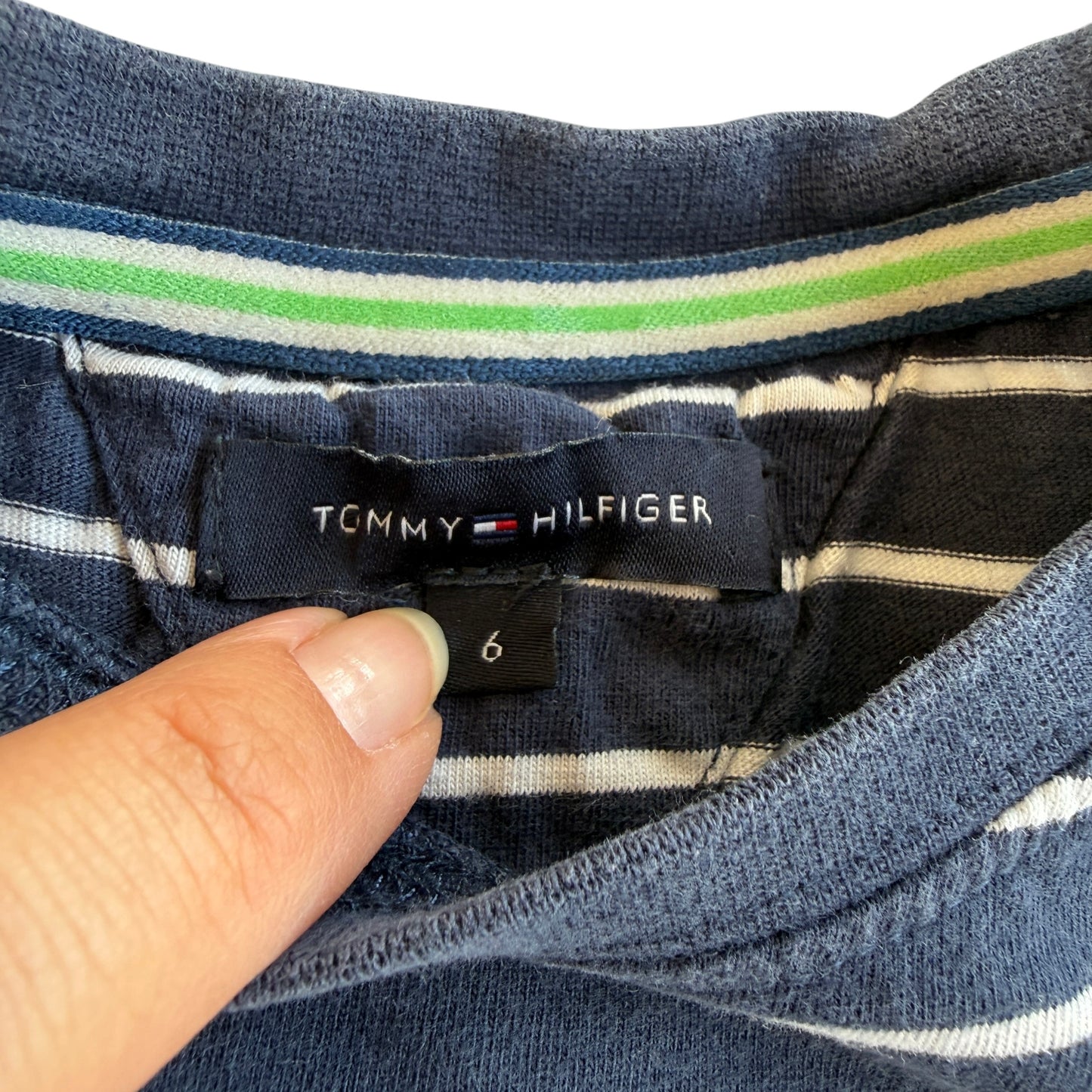 T-shirt vintage used Tommy Hilfiger - 6 anni