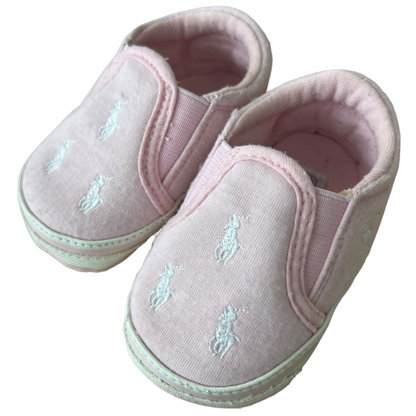 Scarpe Slip on Ralph Lauren rosa - numero 17