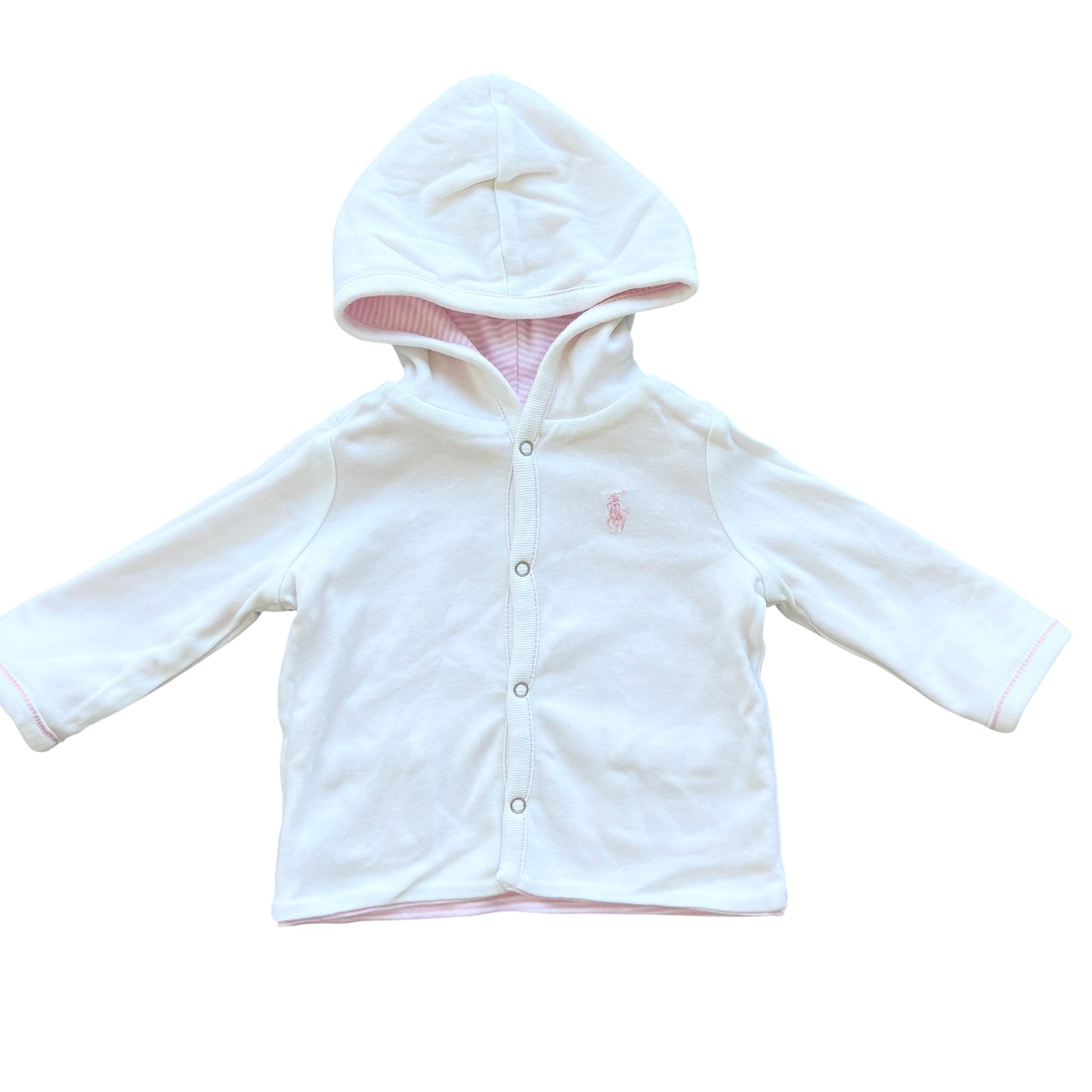 Felpa cappuccio double face Ralph Lauren - 3 mesi
