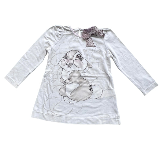 Abito jersey Tippete Disney Monnalisa - 18 mesi