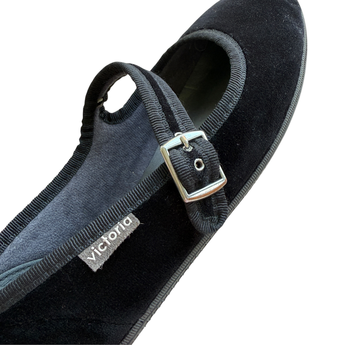 Ballerine Mary Jane velluto nero Victoria - numero 32
