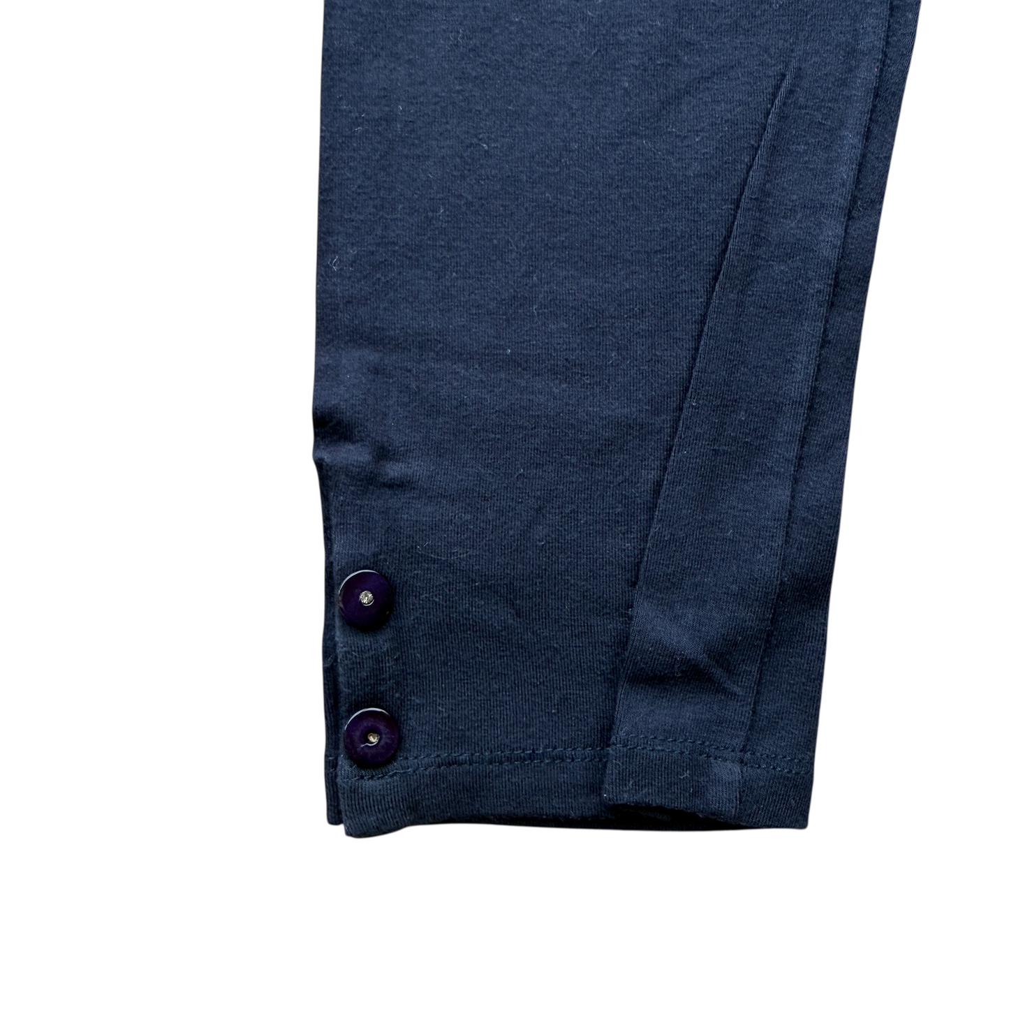 Leggings blu bottoncini Armani Junior - 8 anni