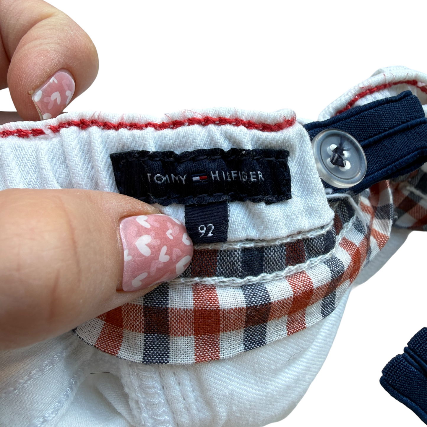 Jeans bianchi Tommy Hilfigher - 2 anni