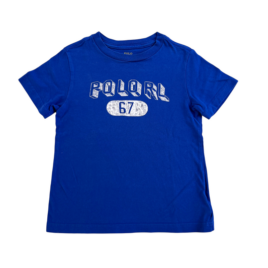 T-shirt blu Cina Polo Ralph Lauren - 5 anni