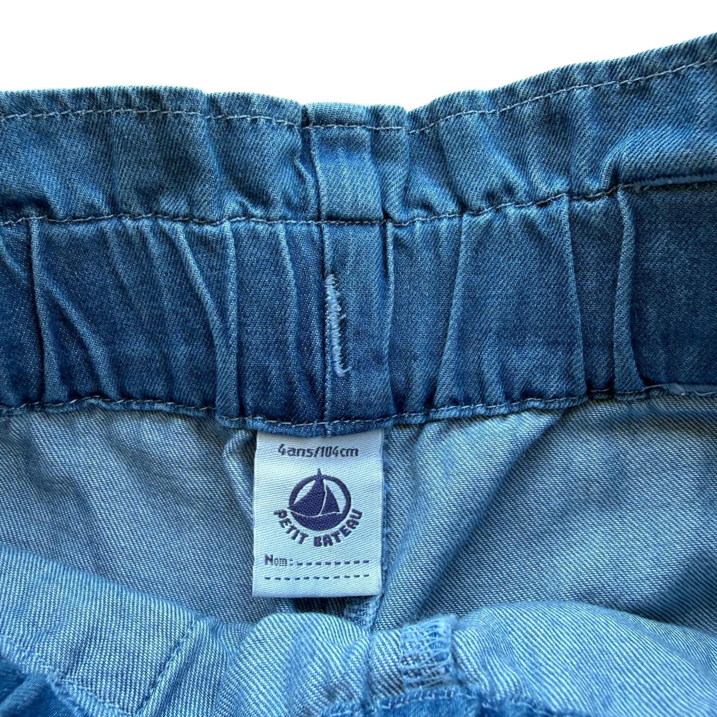 Pantaloncini caramella jeans Petit Bateau - 4 anni