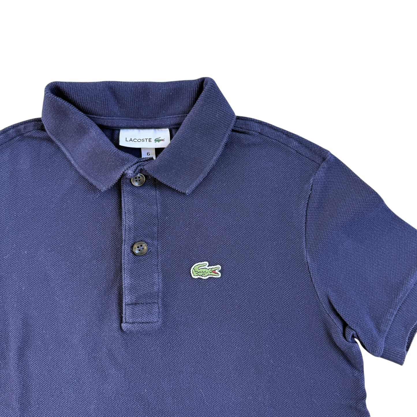Polo blu Lacoste - 6 anni